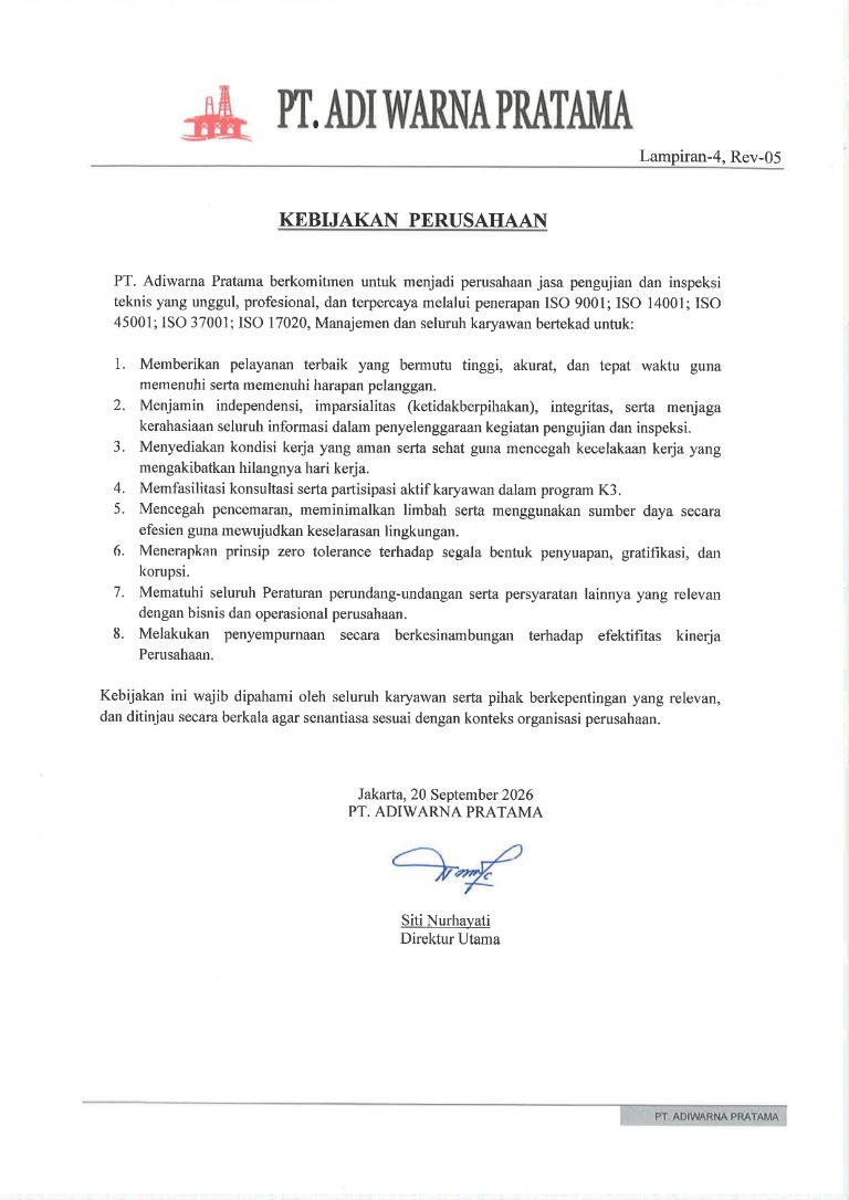 Company Policy